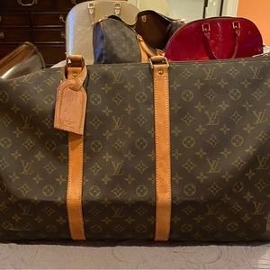 Large Louis Vuitton duffle bag